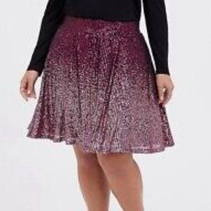 Sequin skirt